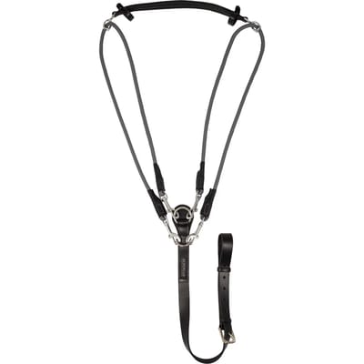 Leren en nylon gogue Acavallo Dori Italien Dori
