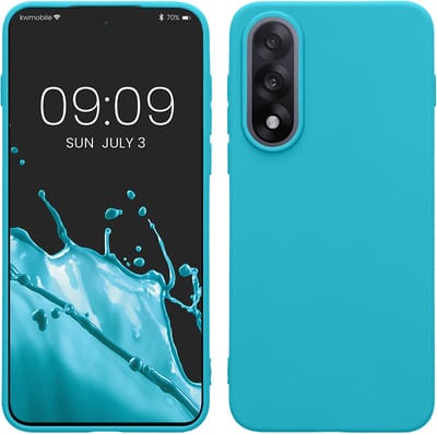 kwmobile telefoonhoesje geschikt voor OnePlus Nord 5 - Hoesje voor smartphone - Back cover in ijsblauw