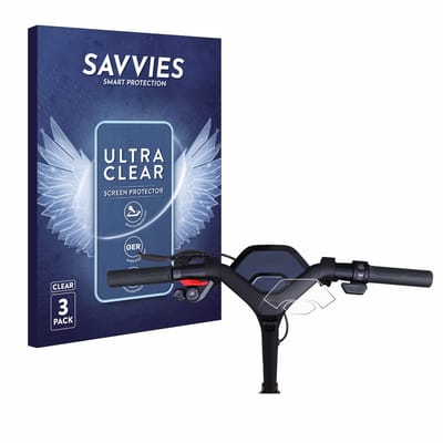 Savvies - Screenprotector voor Segway Ninebot P65D - Folie Beschermfolie transparant 6 Stuks