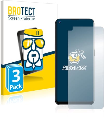Screenprotector 3 Stuks voor Oppo F19 Pro Plus 5G Beschermglas transparant