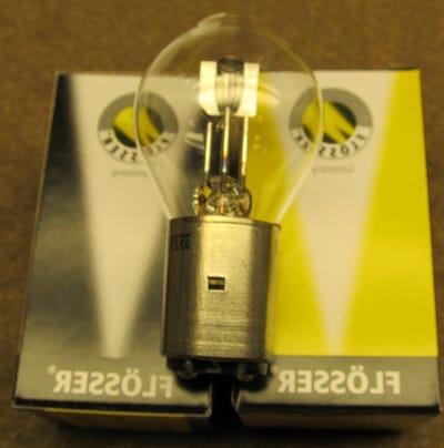 Gloeilamp BA20d - Reservelampje 6V - Verlichting Reparatie - Dubbele Gloeidraad - 15W 6V - Helder