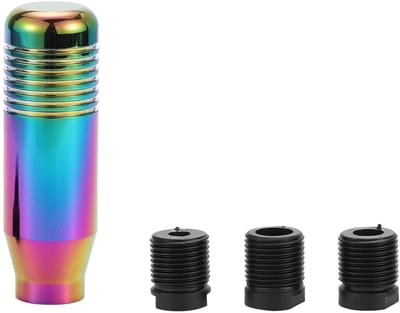 Dailygoods - Universele Versnellingspook 8.5cm met 3 Adapters voor Automatische en Handmatige Voertuigen