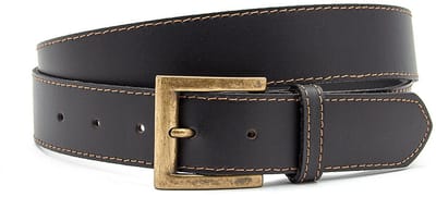 Nette bruine jeans riem - Dames riem - 3.5 cm breed - Leer - Jeans riem - Casual - Maat 85