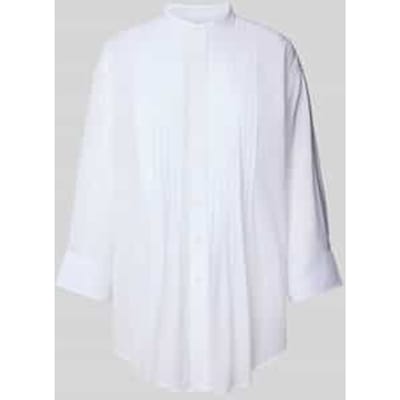 Overhemdblouse met knoopsluiting, model 'KRISANNA'