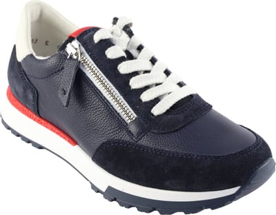 Paul Green - 5310 - Lage sneakersDames sneakers - Kleur: Blauw - Maat: 38
