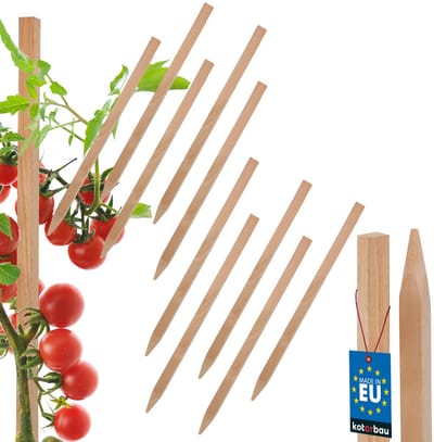 Kotarbau Serie - Houten Plantstokken - 25 cm - Set van 10 - Weerbestendig