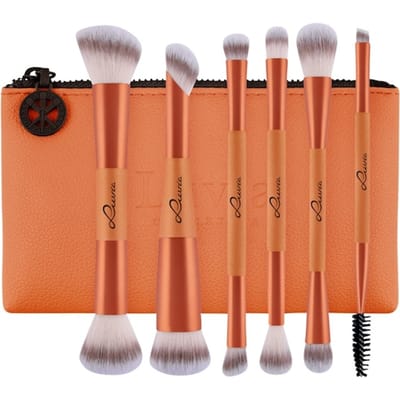 Luvia Cosmetics Face brush Duo Voyage - Sunset Crush Concealerkwasten Dames