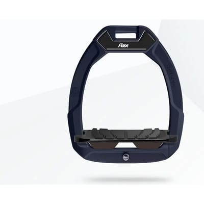 Veiligheidssporen Paardenrijden Incliné Grip Rood/Zwart/Bruin Flex-On Safe-On