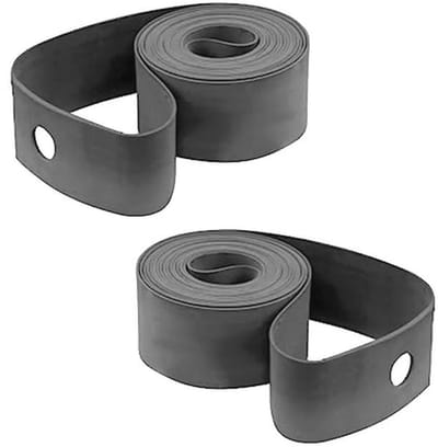 2X Velgbodem Rubber 18 mm voor Fiets Binnenband - Geschikt voor Mountainbike en Wegfietsen, 28 inch (700)