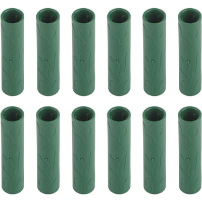 12 PIÈCES Piquet de Jardin Tube de Connexion Supports pour Plantes Grimpantes Connecteurs 11mm Intérieur gray