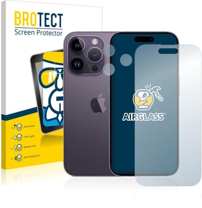 Screenprotector voor Apple iPhone 14 Pro (Voor+Camera) Beschermglas transparant