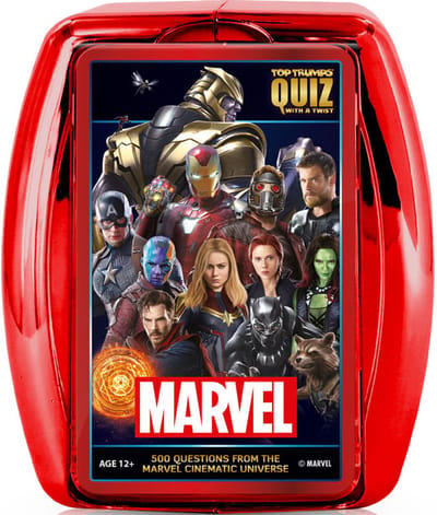 Winning Moves Marvel Cinematic Universe Top Trumps Quiz Kaartspel