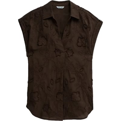 Vrouwenblouse Salsa Jeans with embroidery