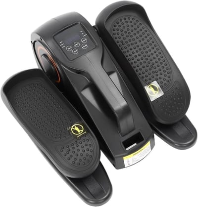 Mini Hometrainer - Beentrainer Pedaal - Thuis Zitten - Stille Werking - 25 kg Pedaal - Zwart