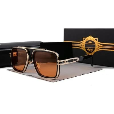 Lunettes de Soleil Carrées Vintage Lunettes de Soleil Dégradé Noir Hommes Élégant Luxe Classique Grande Monture Femmes Voyage Conduite Lunettes UV400