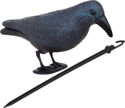 Springos Duivenverjager | Vogelverjager | Vogelverschrikker | Raaf | 11 x 39 x 18.5 cm | Marineblauw
