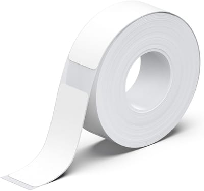 Etikettenpapier - Printeretikettentape - Etikettenafdrukpapier - 15x50mm - Navulverpakking voor zelfklevende etikettenprinters voor thuis/op kantoor - Wit