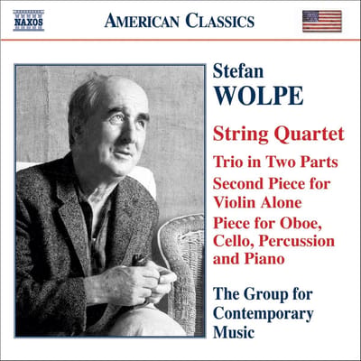 The Group Of Contemorary Music - Wolpe: String Quartet | Trio In Two Parts | Second Piece For Violin Alone | Piece For Oboe, Cello, Percussion And Piano (CD)