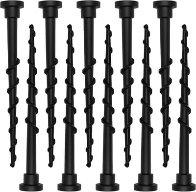 Oplaadstation Schroeven Set voor Robotmaaiers, Geschikt voor Automowers, Corrosiebestendig, 14 cm Lengte, Verpakking van 10 Stuks
