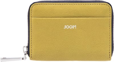 JOOP! Leren Portemonnee Lantea Blocking Aena Purse Green Kaki