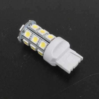 12v witte ledlamp t20 basis 280 lumen rms voor motor auto scooter nieuw