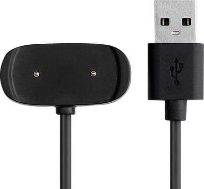 kwmobile USB-oplaadkabel geschikt voor Huami Amazfit T-Rex Pro / GTS2 / GTS 2e / GTS2 Mini / GTR 2 kabel - Laadkabel voor smartwatch - in zwart