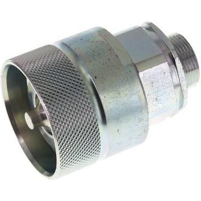 Stalen DN 25 Hydraulische Koppeling Insteeknippel 18 mm L Knelring ISO 8434-1 D M48 x 3