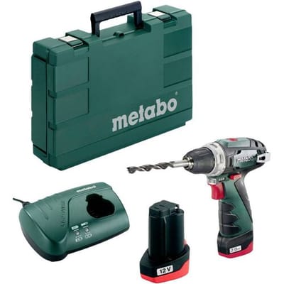 Metabo PowerMaxx BS basis accuboormachine - 10,8 V, 2,0 Ah