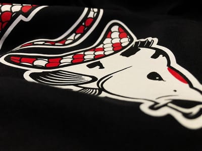 Hotspot Design Koi T-shirt Met Korte Mouwen Zwart S Vrouw