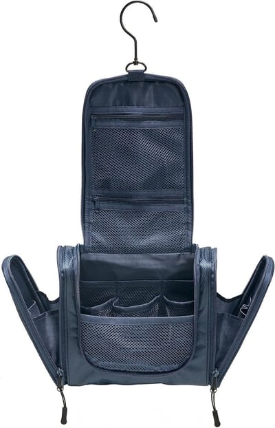 toilettas om op te hangen voor mannen en vrouwen - premium kwaliteit toilettas ophangbaar - wastas op maat met verbeterd concept [2026] - Toiletry Bag (makeup bag) - make up tas