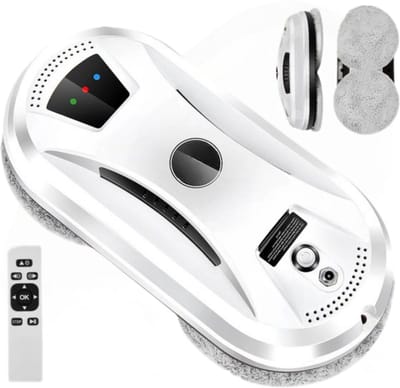 Velours Max® - Ramenwasser - Robot Ramenwasser - Ruitenreinger - Ramenwisser - Raamwisser - Met Afstandsbediening - Snoerlengte 4m - Ramen Reinger - Robot Ruitenreiniger - Robot Ramenwasser - Dweilrobot - Robotstofzuiger - Ruitenreiniger Elektrisch