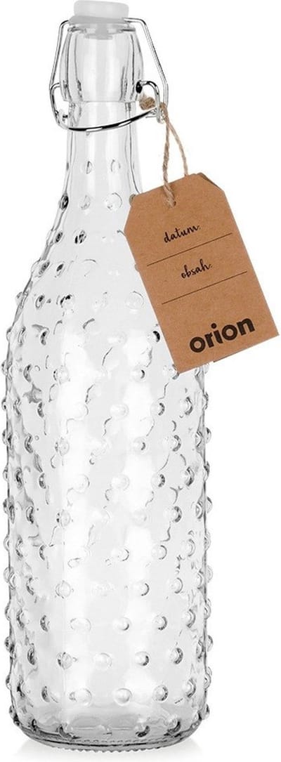 Fles met Beugelsluiting Glas 1 l - Beugelfles - Inmaakfles - Oliefles