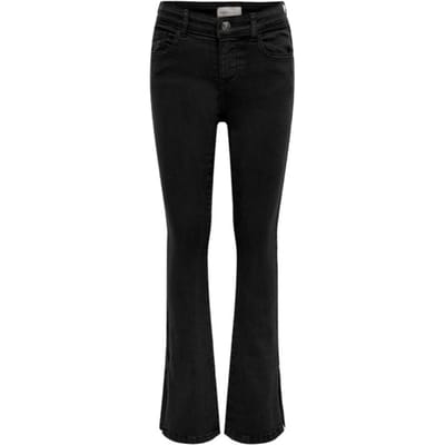 ONLY KOGHUSH FLARED SLIT DNM AZGBOX Meisjes Jeans - Maat 134