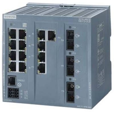 Siemens 6GK52133BF002AB2 6GK5213-3BF00-2AB2 Industrial Ethernet Switch 10 / 100 MBit/s