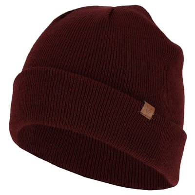Sarlini - Muts heren - Bordeaux - One Size - Beanie heren