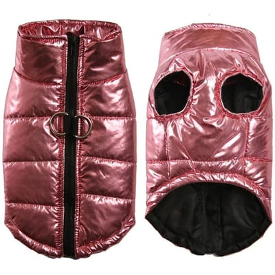 Vêtements imperméables pour chiens de compagnie automne hiver pour petits chiens de taille moyenne et grande veste gilet chaude vêtements légers manteau bouledogue français S