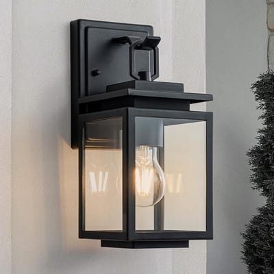 E27 Buitenwandlamp Matzwart IP44 Voor Binnen en Buiten