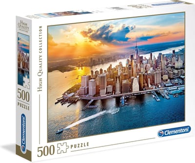 Clementoni - Puzzel - 500 Stukjes - New York - Puzzel Voor Volwassenen - High Quality Collection