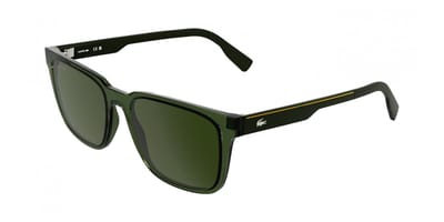 Lacoste L6077S Transparent green 55/18/145 MAN Zonnebrillen