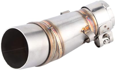 Middle Exhaust Pipe - Motorcycle Exhaust Link Pipe - Adapter Connector for Kawa-saki Z250 250 2013-2016