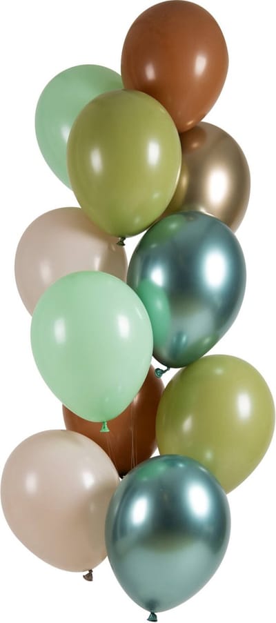 Folat - Ballonnen safari chique (12 stuks - 33 cm)