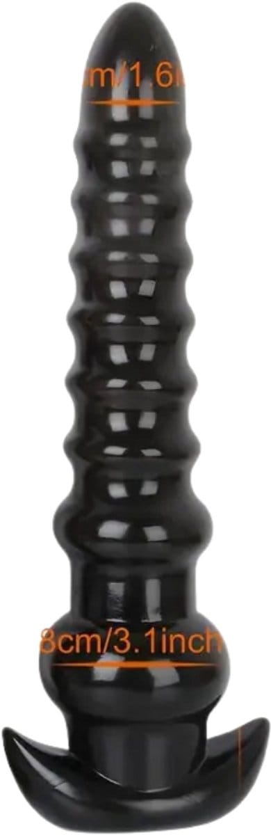 Bovista Buttplug Set - Sex Toys voor Koppels - Mannen - Vrouwen - Anaal - Zwart - L