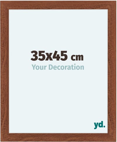 Your Decoration - Fotolijst 35x45 cm - MDF - Walnoot - Como