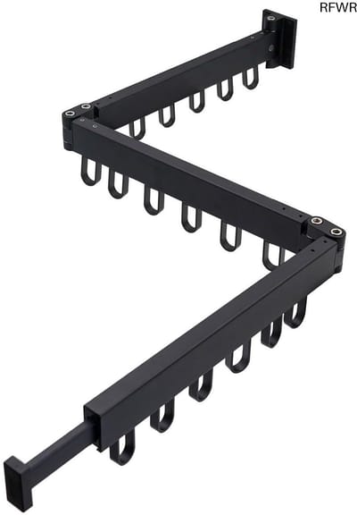RFWR® Inklapbaar Drietraps Wasrek voor Wandmontage - Ruimtebesparend Droogrek voor Balkon en Badkamer