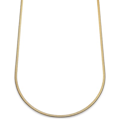 Essentials | 3 mm Goudkleurige Ketting met Visgraatschakels