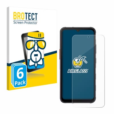 Screenprotector 6 Stuks voor Samsung Galaxy XCover 7 Pro Beschermglas transparant