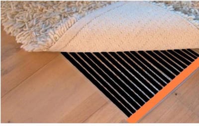 Verwarming onder vloerkleed, Vloerkleed verwarming, Karpetverwarmer 50x200cm met Aan/Uit schakelaar - Quality Heating