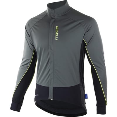Rogelli Wielershirt Maat 3XL  LM W2 Grijs/FluorGeel