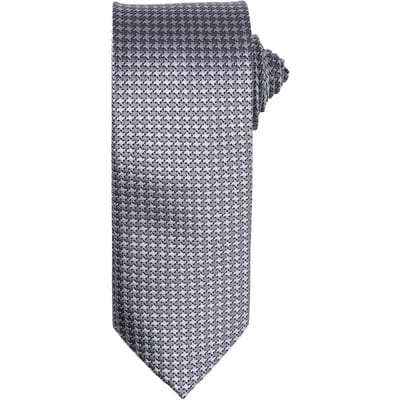 Premier Puppytooth Stropdas (Zilver)