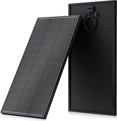 Monokristallijn Zonnepaneel 220W 12V voor Camper, Boot en Tuinhuis - Hoge Efficiëntie